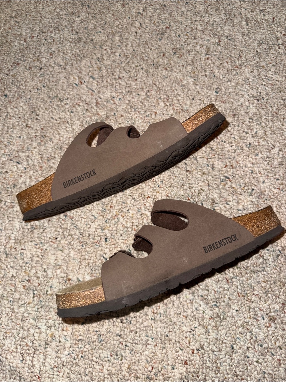 Birkenstock Triple-Strap Sandals in Brown - Picture 3 of 5